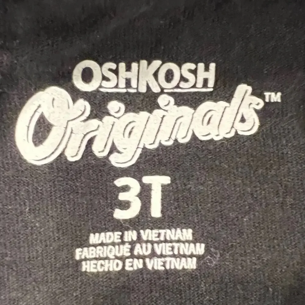 OshKosh Girls Size 3T Skeleton Shirt